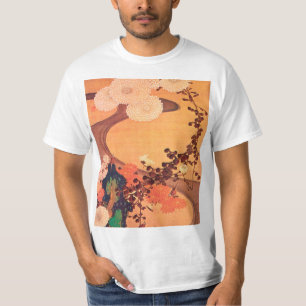 Krysantemum i en ström med sten (1760) t shirt