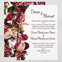 Krysantemum Inbjudningar