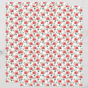 Krysantemum Scrapbookpapper