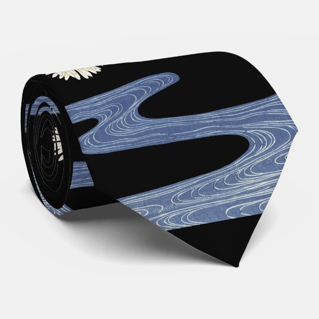 Krysanthemum,Running Vatten,Japansk Blommigt Slips (Rullad)