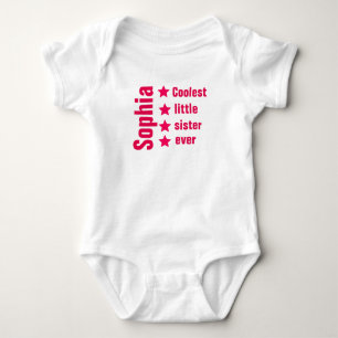 Kryssa ditt namn Baby Jersey-bodysuit T Shirt