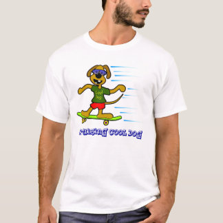 Kryssa omkring den kalla hund tröja