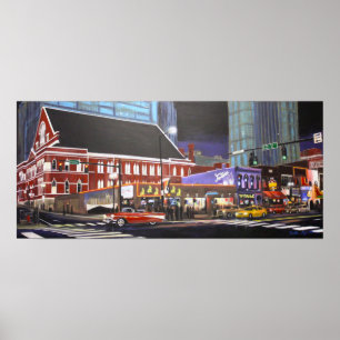 Kryssa omkring den Nashville affischen Poster
