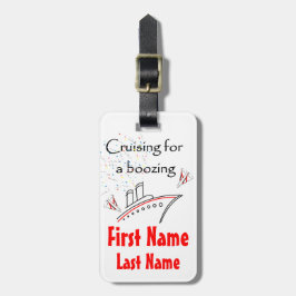 Kryssa omkring för en kröka bagagemärkre bagagebricka