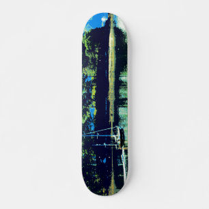 kryssa omkring segelbåtskateboarden mini skateboard bräda 18,7 cm