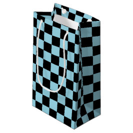 Kryssad Pastel Blue och Black