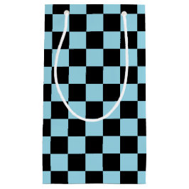 Kryssad Pastel Blue och Black