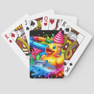 Kryssande Ankor, iskräm, kryssningsraster Casinokort
