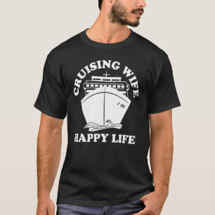 Kryssande Frakt för marschering av Lycklig T Shirt