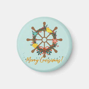 Kryssande jul Nautical Magnet