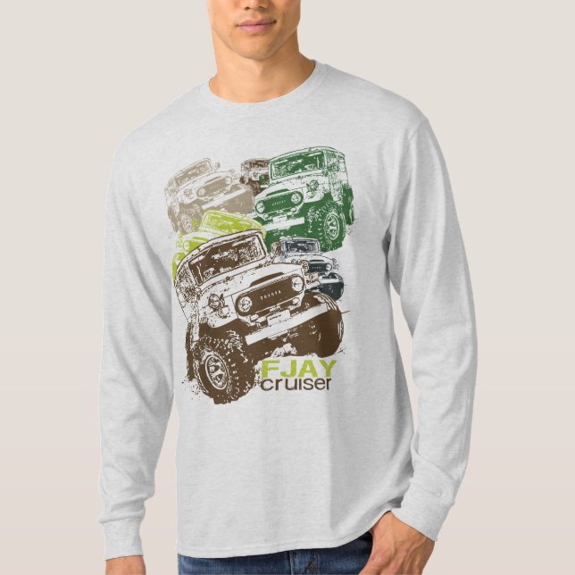 Kryssare för land 72 t-shirt (Framsida)