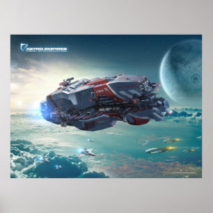 Kryssareaffisch Poster