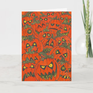 Kryssat Halloween-kort för "ROUGH PATCH" Kort