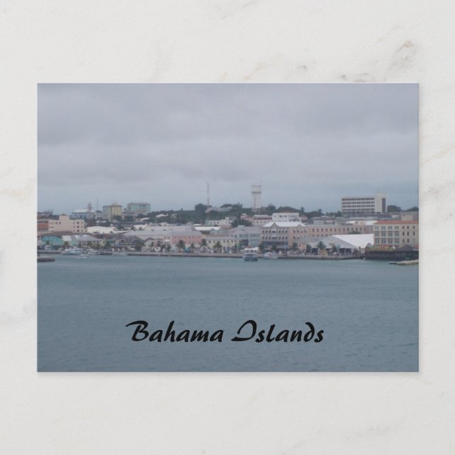 kryssning 153, Bahama-öarna Vykort (Framsida)