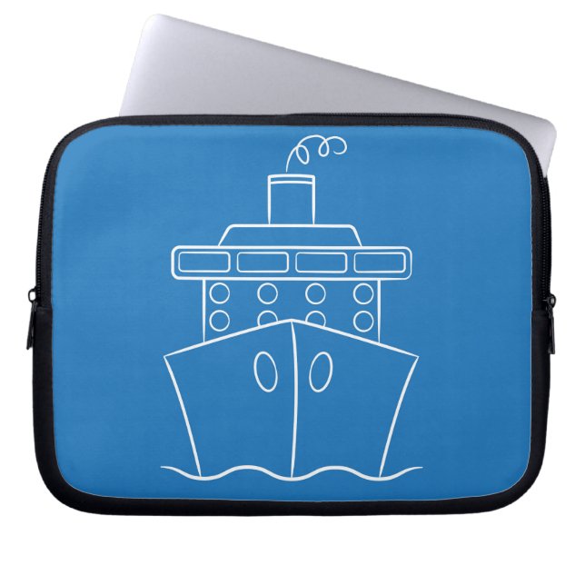 Kryssning, frakt laptop sleeve (Framsidan)