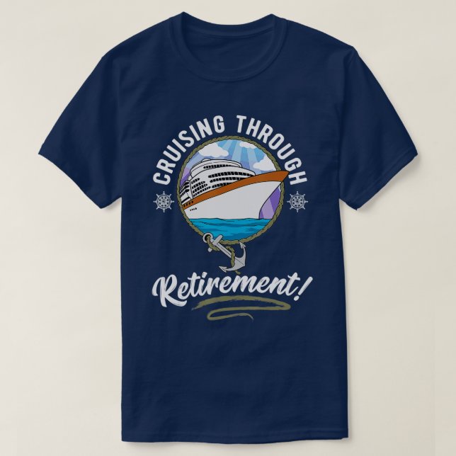 Kryssning genom Pension T Shirt (Design framsida)