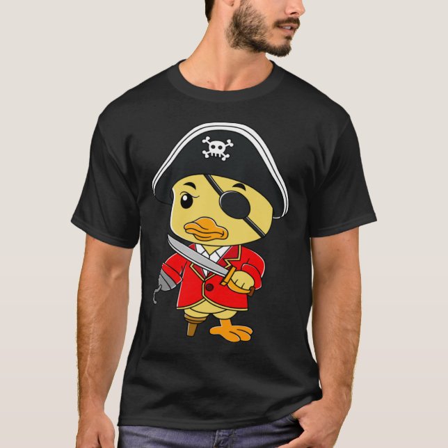 Kryssning Gömmande Anka passscav av gummi T Shirt (Framsida)