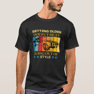 Kryssning i stil - vindruterid t shirt