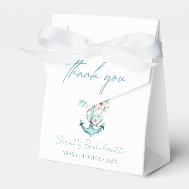 Kryssning Senterbröllop Sista seglingen innan slöj Presentaskar (Framsidan Sidan)