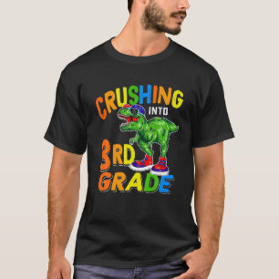 Kryssning till 3Rd Klass Dinosaur Back to school K T Shirt
