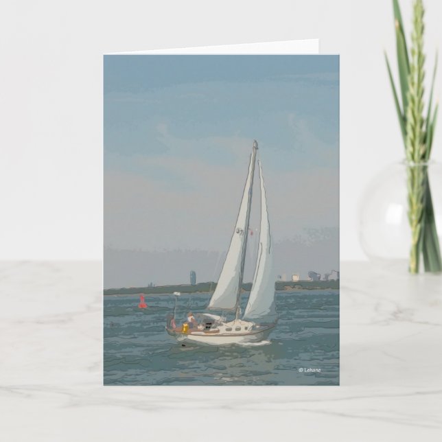 Kryssning - tomt kort (Framsida)