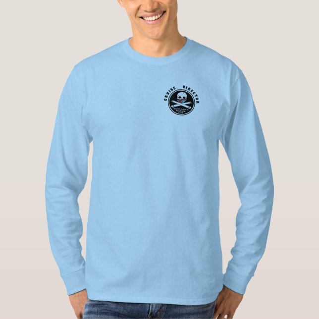 KryssningdirektörQAR (lite färger) T Shirt (Framsida)