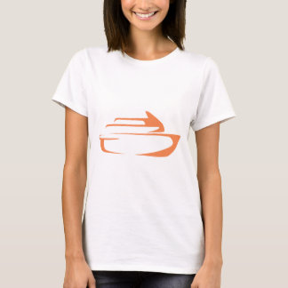 Kryssningfrakt i Swishteckningstil Tee Shirt