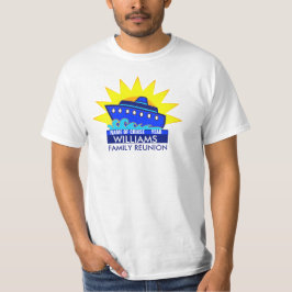 Kryssningfrakt med solmöte eller händelse tee shirt