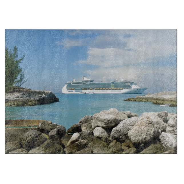 Kryssningfrakt på den CocoCay skärbrädan (Framsidan)