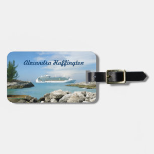 Kryssningfrakten på den CocoCay personligen hänger Bagagebricka