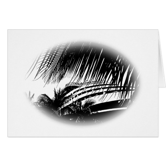 Kryssningfraktteckning Hälsningskort (Framsidan Horizontal)