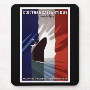 Kryssningmousepad för gammal värld musmatta