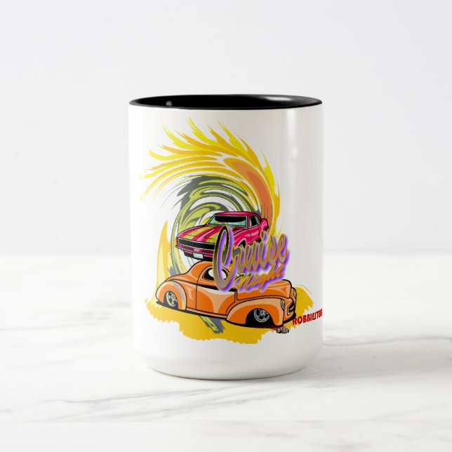 Kryssningnatt Två-Tonad Mugg (Center)