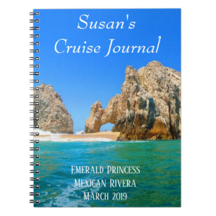 Kryssnings Semester Journal Anteckningsbok Mexiko 