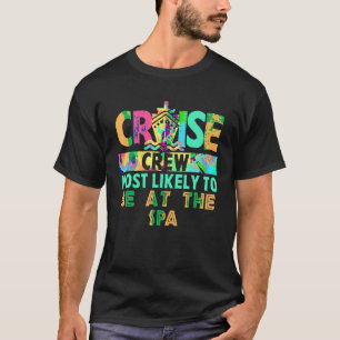 kryssningsbesättning med tie-röntgen som sannolikt t shirt