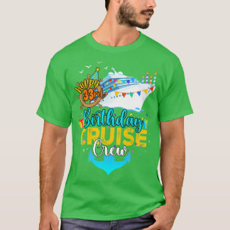 Kryssningsbesättning på 33:e födelsedagen t shirt