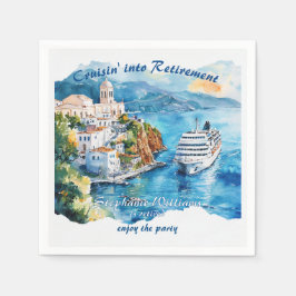 Kryssningsdestinationen pension Party, Grekland Pappersservett