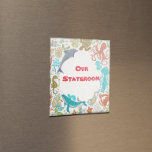 Kryssningsdörr vår stateroom Cabin Marker Sea Life Magnet<br><div class="desc">Den här designen har skapats genom digital grafik. Det kan vara personlig i området att tillhandahålla eller anpassa genom att klicka för att anpassa ytterligare alternativ och ändra namn, initialer eller ord. Du kan också ändra texten färg och stil eller ta bort texten för en bilddesign. Kontakta mig på colorflowcreations@gmail.com...</div>