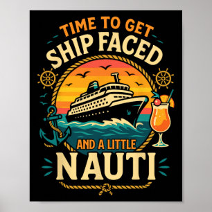 Kryssningsfartsfria skämt Tid att bli fartygsbekym Poster