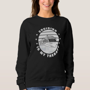 Kryssningsfartyg Båttur Kryssning Är Min Terapi 1 T Shirt