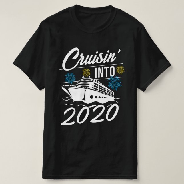 Kryssningsgif 2020 (nya år) vid Äventyr T Shirt (Design framsida)