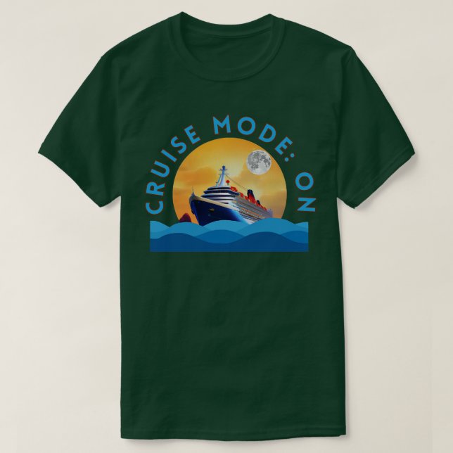 kryssningsläge på t shirt (Design framsida)