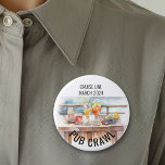 Kryssningslinje för party Pub Crawl-fartyg Knapp<br><div class="desc">Den här designen kan vara personlig i det område som tillhandahålls genom att ändra fotot och/eller text. Du kan också anpassa den genom att klicka på Anpassa den här mallen och sedan välja klicka för att anpassa ytterligare alternativ och ta bort eller ändra färg i bakgrunden, lägga till text, ändra...</div>