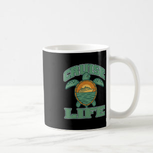 Kryssningsliv Familj Resa Semester Sköldpadda Kaffemugg