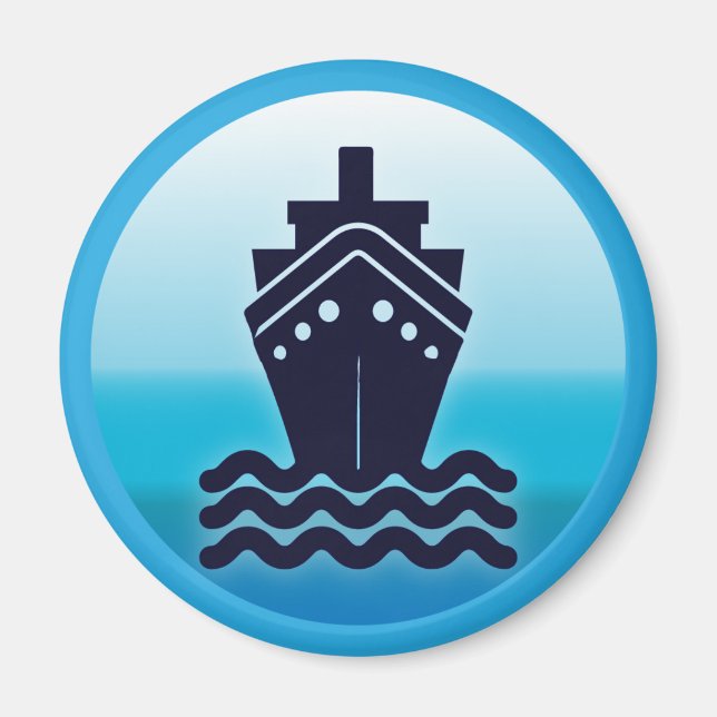 Kryssningsmarkör för Frakt Cabin Stateroom Door Ma Magnet (Framsidan)