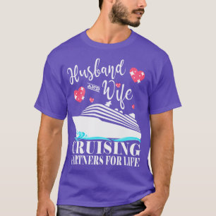 Kryssningspartner för make och fruar för livets kr t shirt