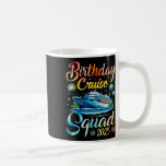 Kryssningsruta 2025 Kryssningsruta Födelsedagsfest Kaffemugg<br><div class="desc">2025 Cruise Födelsedagsfest Vacation</div>