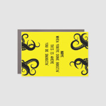 Kryssningsskylt (4 x 6 magnetdörr)