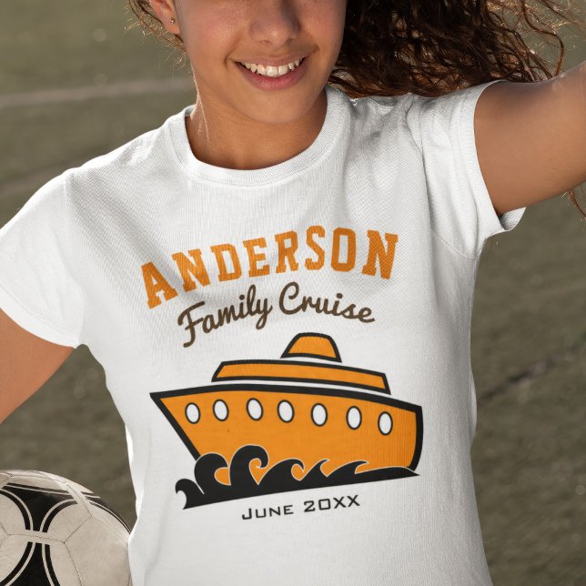 Kryssningsventilation för anpassad namnfamilj tröja (Skapare uppladdad)