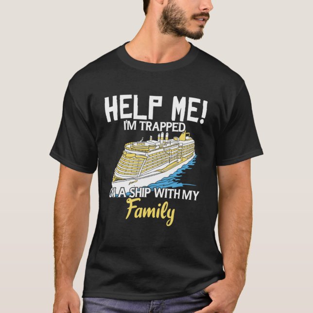 Kryssningsventilation hjälper mig att jag är insvä t shirt (Framsida)